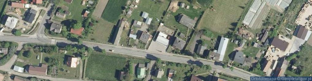 Zdjęcie satelitarne Gospodarstwo Rolne Włusek Kazimiera