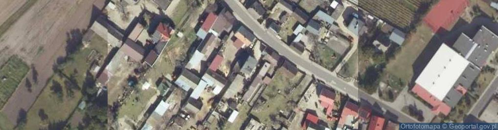 Zdjęcie satelitarne Gospodarstwo Rolne Zbigniew Zboralski Kębłowo