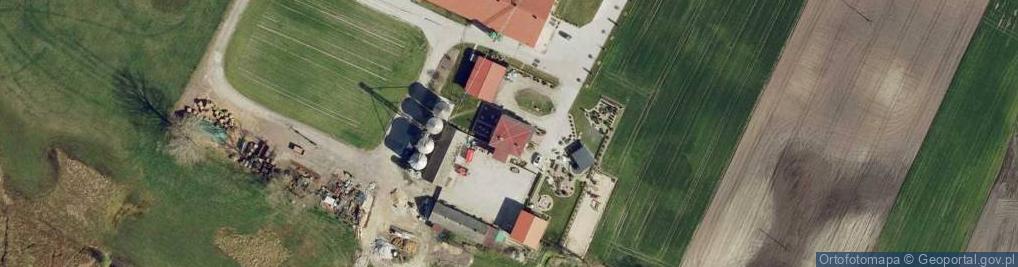 Zdjęcie satelitarne Gospodarstwo Rolno Hodowlane Artur Bączek