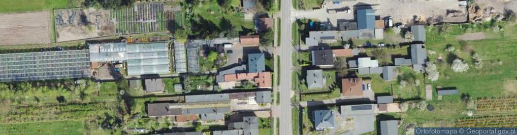 Zdjęcie satelitarne Gospodarstwo Rolno Ogrodnicze Grażyna Okrojek