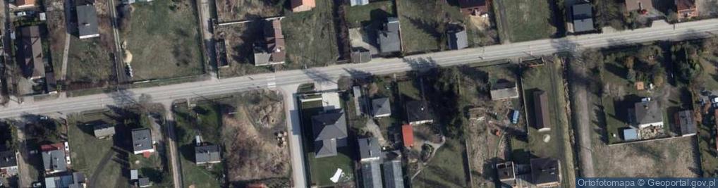 Zdjęcie satelitarne Gospodarstwo Rolno Ogrodnicze Tomaszewska Halina