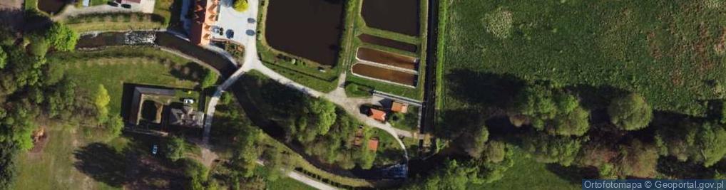Zdjęcie satelitarne Gospodarstwo Rybackie Hurt Detal Waldemar Bąk