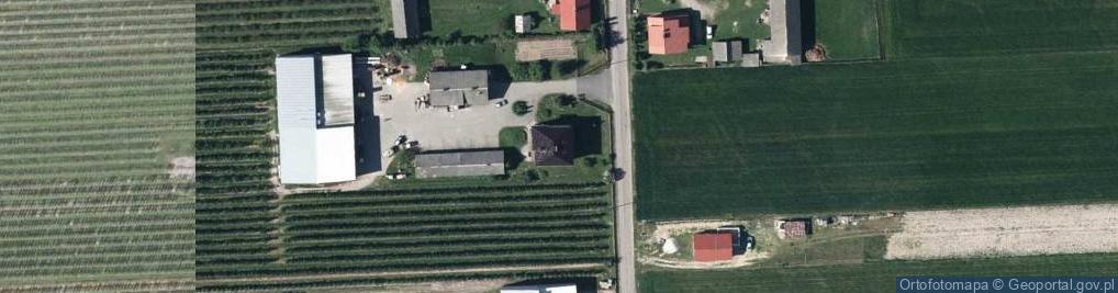 Zdjęcie satelitarne Gospodarstwo Sadownicze Jakub Korulczyk