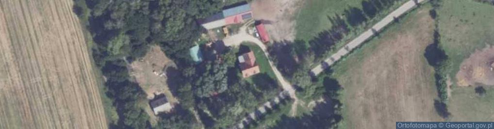 Zdjęcie satelitarne Gospodarswto Rolne Janicki Andrzej