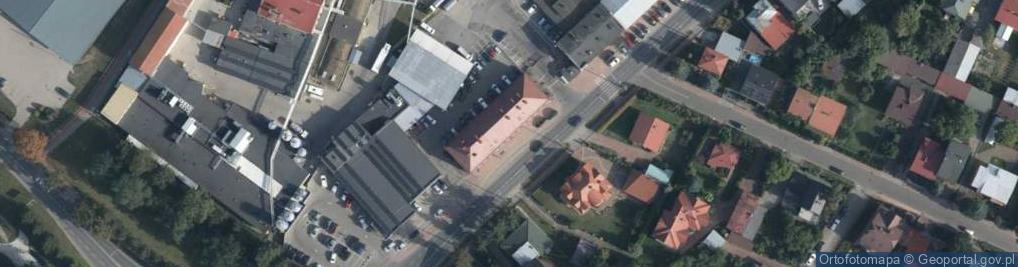 Zdjęcie satelitarne Gospodarz