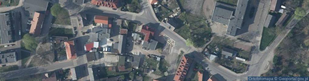 Zdjęcie satelitarne Gozdnickie Przedsiębiorstwo Wodociągów i Kanalizacji