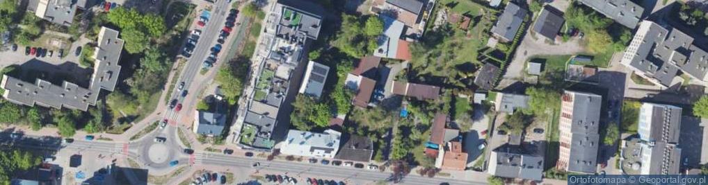 Zdjęcie satelitarne GP System Protection Usługi z Zakresu Ochrony Przeciwpożarowej m