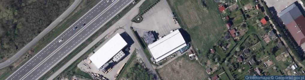 Zdjęcie satelitarne Grabo Przedsiębiorstwo Produkcyjno Handlowe i Chłodnie Składowe G Mędrek B Gałuszka