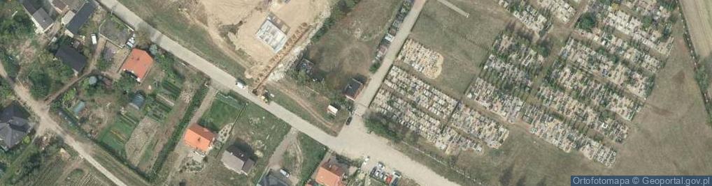 Zdjęcie satelitarne Grabowski A. Zakład usług pogrzebowych i cmentarnych