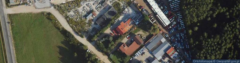 Zdjęcie satelitarne Gradom PHU