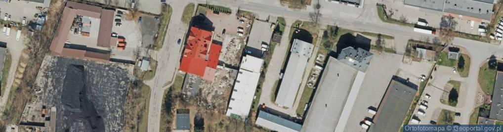 Zdjęcie satelitarne Grafit i Hurtownia Artykułów Papierniczych Biurowych i Zabawek