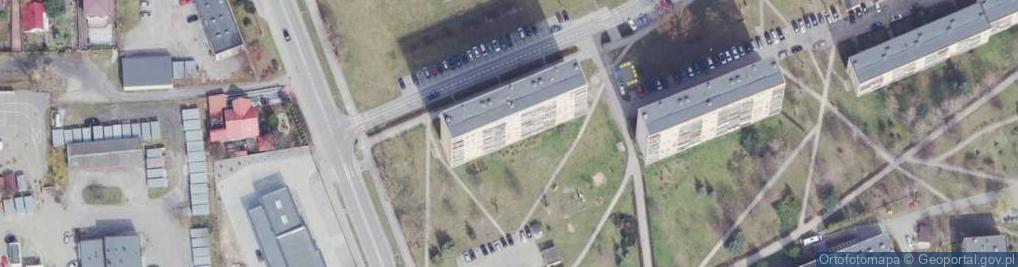Zdjęcie satelitarne Grami Handel Hurtowy i Detaliczny Mika G Sidowska M Mika w