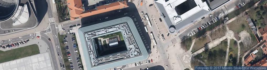 Zdjęcie satelitarne Grand Prix De La Couture Europejskie Centrum Mody Kotus Ewa i S Ka