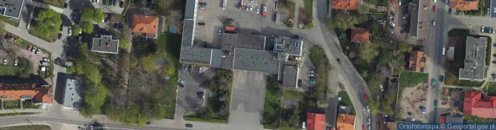 Zdjęcie satelitarne Graniczna Stacja Sanitarno Epidemiologiczna w Elblągu