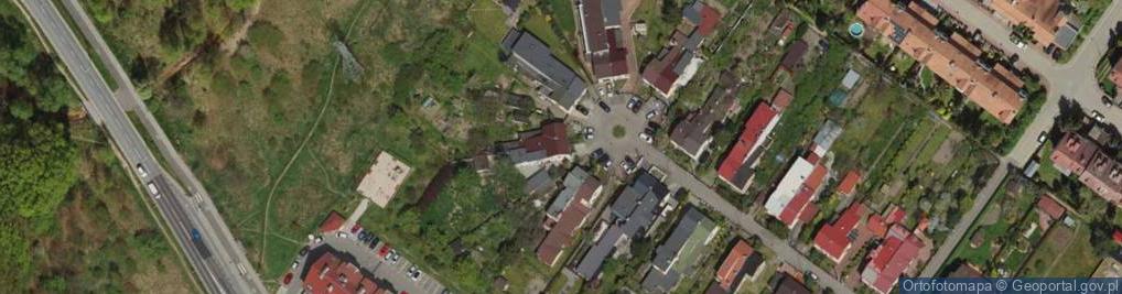 Zdjęcie satelitarne Grażyna Giżewska Wrocland