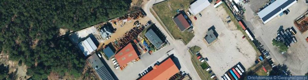 Zdjęcie satelitarne Grażyna Guźlińska /Wspólnik Spółki Cywilnej/-"Gumtech" SC