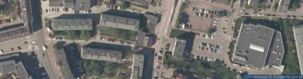 Zdjęcie satelitarne Grażyna Kamińska Ireneusz Walkowski Walkiewicz Przedsiębiorstwo 