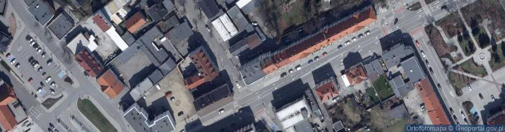 Zdjęcie satelitarne Grażyna Maj Urban Firma Handlowo Przemysłowa Gracek