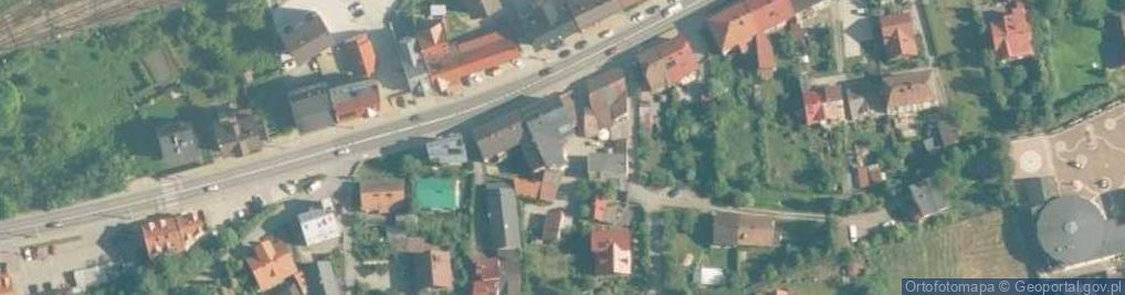 Zdjęcie satelitarne Grażyna Popielarczyk Hurtownia Wielobranżowa Import-Export Gaja