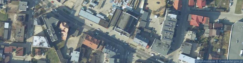 Zdjęcie satelitarne Grażyna Wiśniewska Handel Obwoźny i Detaliczny