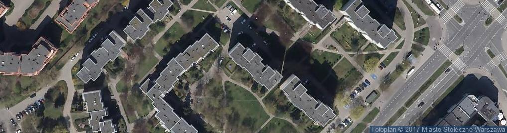 Zdjęcie satelitarne Green Art Studio Architektury Krajobrazu