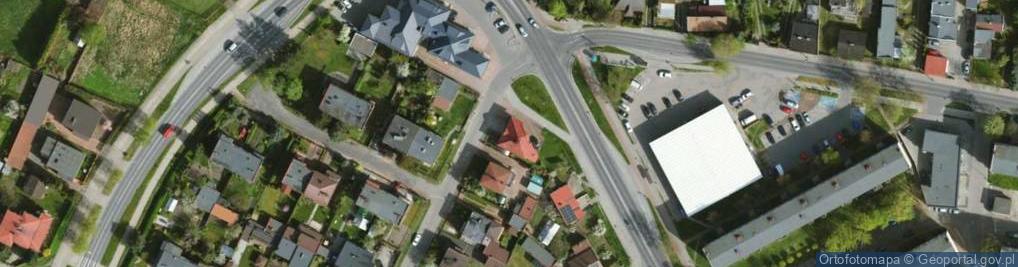 Zdjęcie satelitarne Greenstudio Eliza Adamus Projektowanie i Urządzanie Terenów Zieleni
