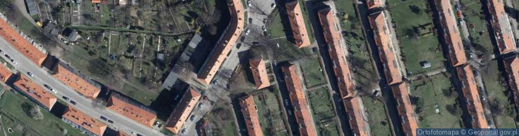 Zdjęcie satelitarne Grincewicz M.PPH"GMP", Wałbrzych
