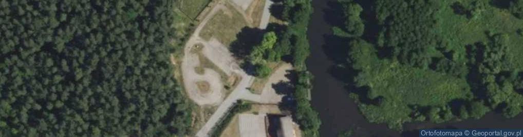 Zdjęcie satelitarne Grodzisko Owidz