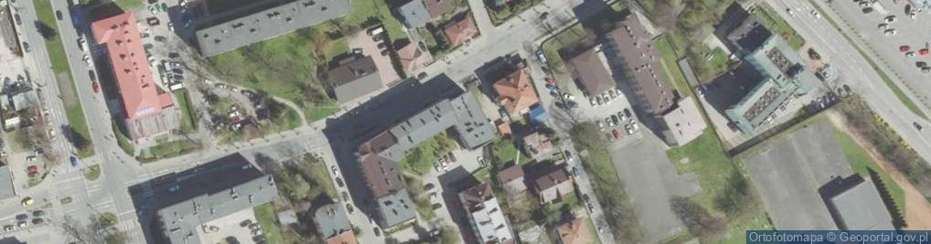 Zdjęcie satelitarne Grodzka Spółdzielnia Mieszkaniowa
