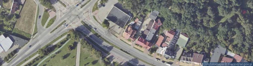 Zdjęcie satelitarne Grokas w Ostrowcu Świętokrzyskim