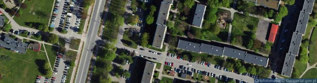 Zdjęcie satelitarne Groupe A i E