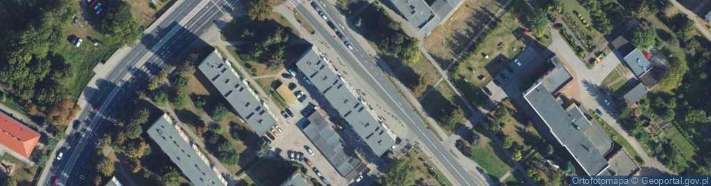 Zdjęcie satelitarne Grudziądzkie Zrzeszenie Transportu