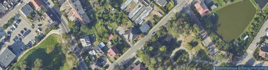 Zdjęcie satelitarne Grupowa Praktyka Lekarska Andrzej Mohr Dorota Wilczewska Mohr