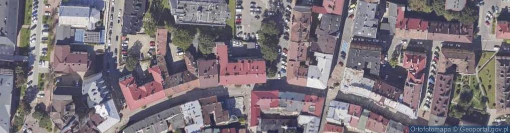 Zdjęcie satelitarne Grupowa Praktyka Pielęgniarek Środowiskowo Rodzinnych Rodzina Tutaj Elżbieta Świętek Zofia