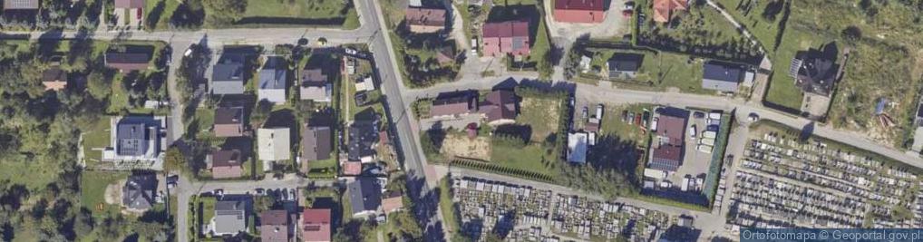 Zdjęcie satelitarne Grupowa Praktyka Pielęgniarska Szkol Med D Grzebieniowska A Kras