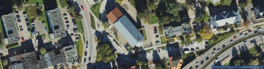 Zdjęcie satelitarne Gruszki