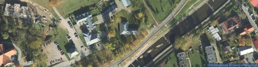 Zdjęcie satelitarne Grybowski Klub Abstynenta Stara Plebania w Grybowie