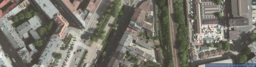 Zdjęcie satelitarne Grzegorz Borowski Wawel Apartments