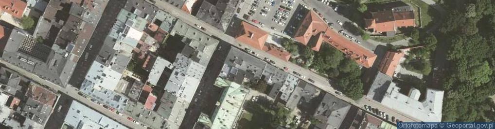 Zdjęcie satelitarne Grzegorz Dziedzic Firma Projektowo-Budowlana G-D Projekt