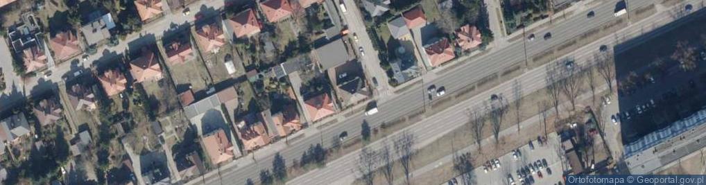 Zdjęcie satelitarne Grzegorz Grzesiak Przedsiębiorstwo Produkcyjno-Handlowe Grzegorz Grzesiak Łódź Julianowska 28