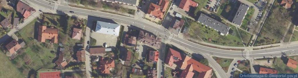 Zdjęcie satelitarne Grzegorz Kalamarz Zakład Usług Projektowych