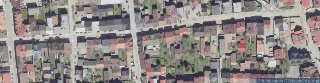 Zdjęcie satelitarne Grzegorz Kasowski Handel Obwoźny