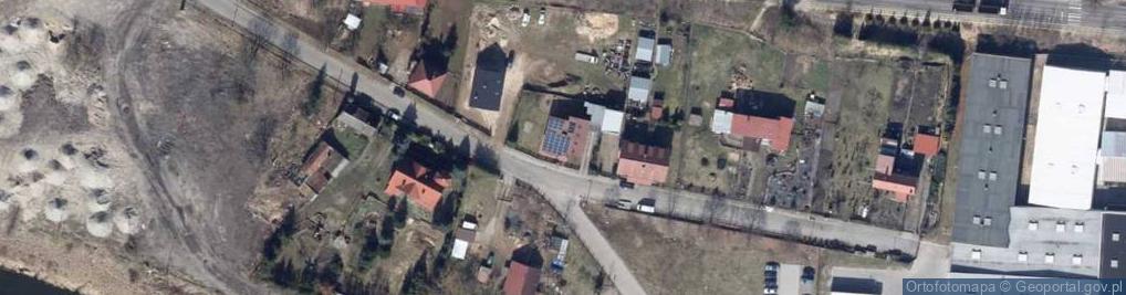 Zdjęcie satelitarne Grzegorz Koniuszy Przedsiębiorstwo Handlowo-Usługowe Zrywtrans
