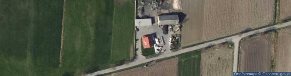 Zdjęcie satelitarne Grzegorz Kunikowski Przedsiębiorstwo Produkcyjno-Usługowo-Handlowe