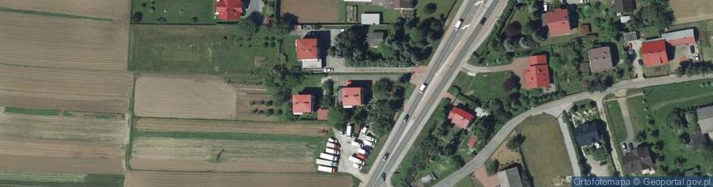 Zdjęcie satelitarne Grzegorz Nowak Firma Handlowo-Usługowa Paola