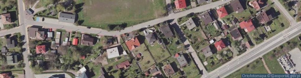 Zdjęcie satelitarne Grzegorz Ogiegło Pracownia Mebli Oggi