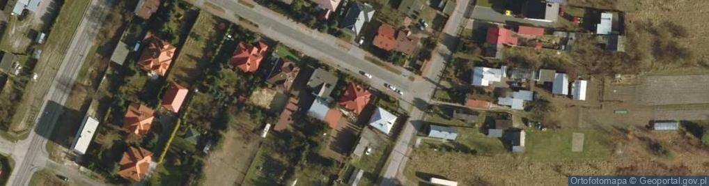 Zdjęcie satelitarne Grzegorz Pyziołek Usługi Transportowe