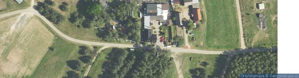 Zdjęcie satelitarne Grzegorz Sarna Przedsiębiorsto Produkcyjno-Handlowo- Usługowe