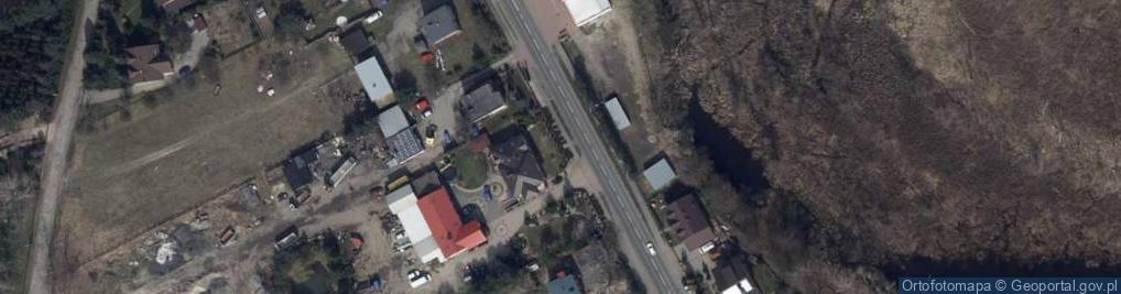 Zdjęcie satelitarne Grzegorz Sośnicki Instalex Przedsiębiorstwo Produkcyjno-Usługowo-Handlowe
