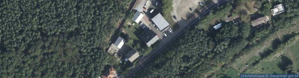 Zdjęcie satelitarne Grzegorz Wojtecki Transport Samochodowy Międzynarodowy i Krajowy